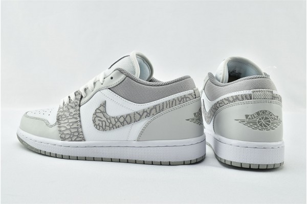 Air Jordan 1 Low Dons Elephant Print On A DIOR Style DH4269 100 Womens And Mens Shoes